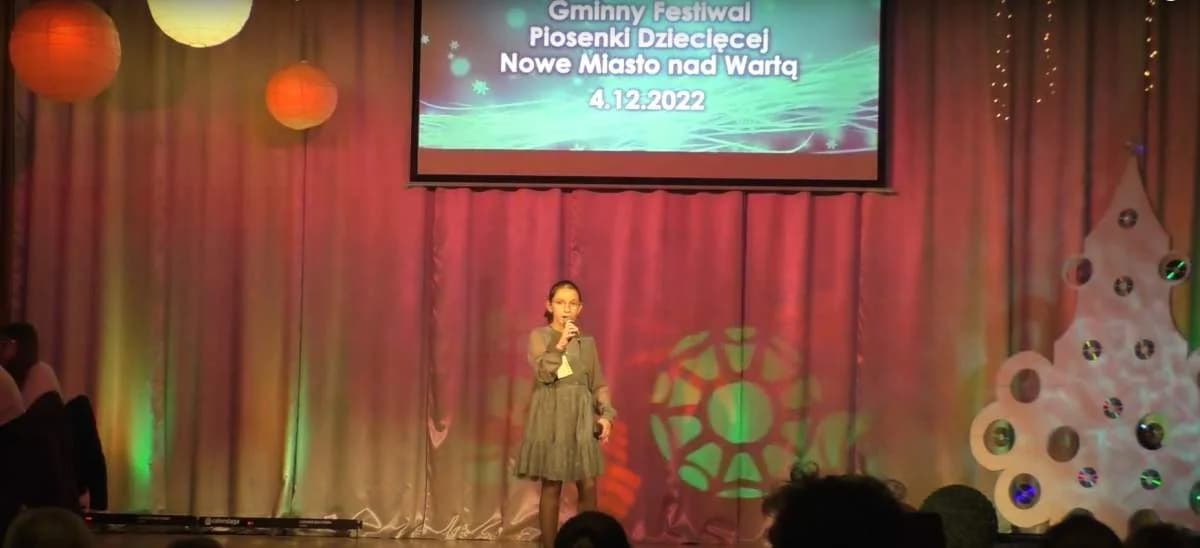 27. Gminny Festiwal Piosenki Dziecięcej w Nowym Mieście
