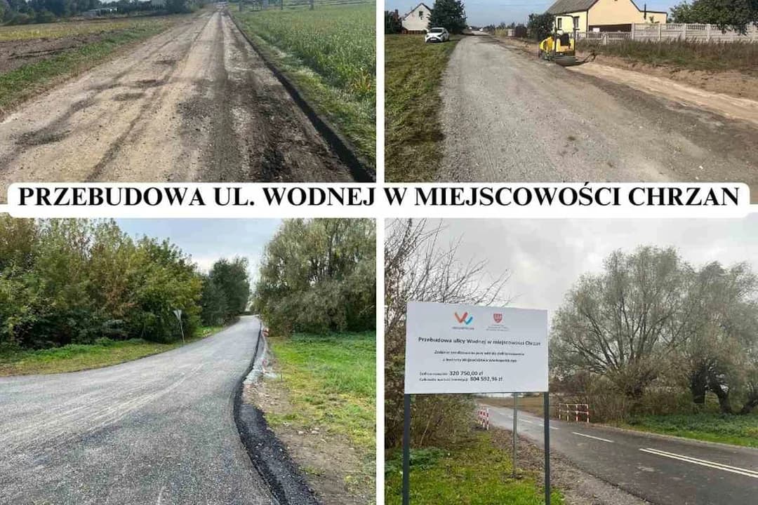 Droga w Chrzanie wyremontowana. Prace zakończono