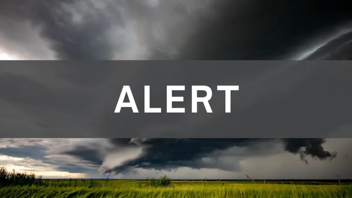 Kolejny alert IMGW dla powiatu jarocińskiego. Burze jeszcze przed południem