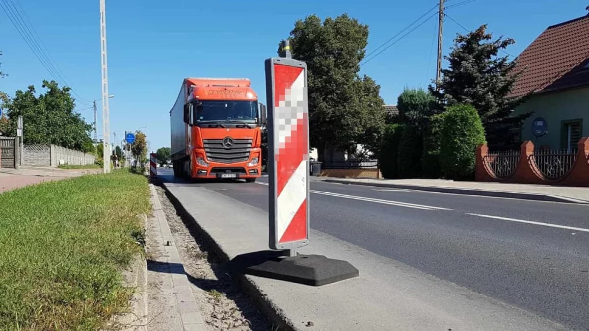 Droga Jaraczewo-Gola-Niedźwiady zamknięta dla ciężarówek