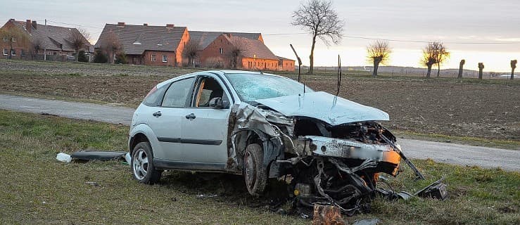 Miał prawie 5 promili i spowodował wypadek