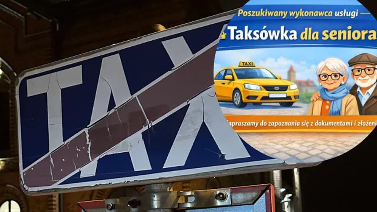 Wstrzymano usługę “Taksówka dla seniora” i “Złota rączka” w Jarocinie. Jest kolejny konkurs