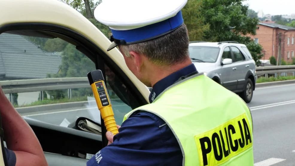 W nocy przyjechał pijany na stację paliw w Jarocinie