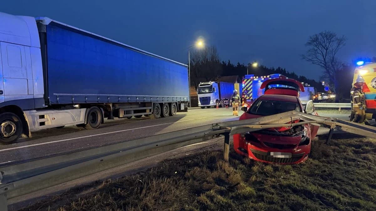 Wymusił pierwszeństwo, mógł być pod wpływem narkotyków