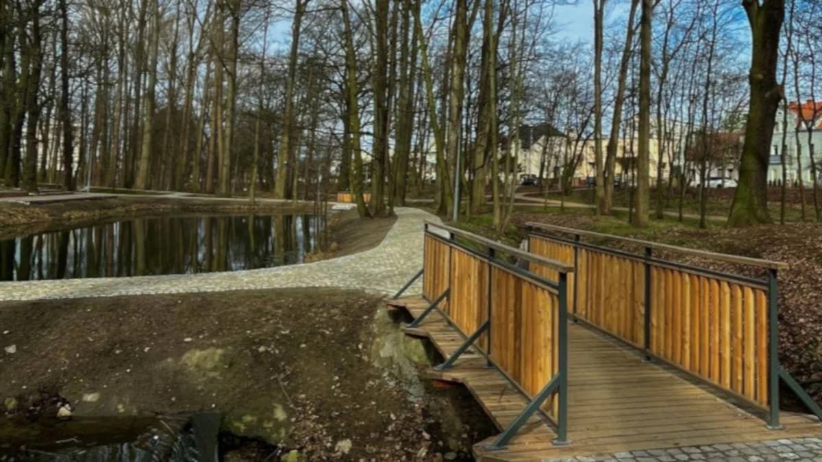 Park przy ulicy Szubianki w Jarocinie odnowiony. Kiedy oficjalne otwarcie?