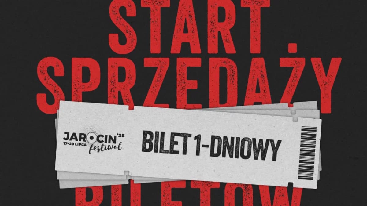 Kto i kiedy zagra na Jarocin Festiwal 2025? Ruszyła sprzedaż jednodniowych biletów