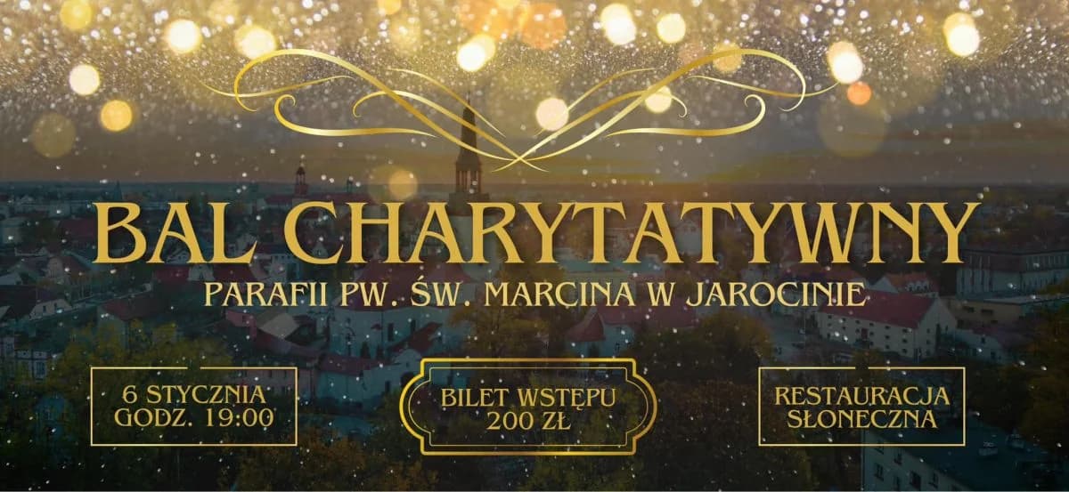 Parafia św. Marcina zaprasza na bal, żeby stworzyć kawiarenkę w Jarocinie