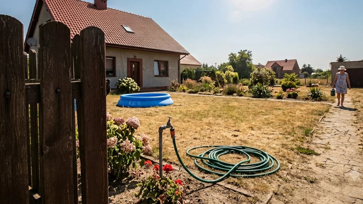 Żar leje się z nieba. Urząd apeluje o oszczędzanie wody