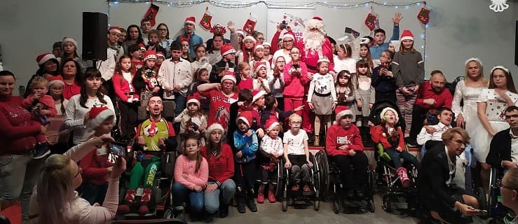 Św. Mikołaj w fundacji "Ogród Marzeń"