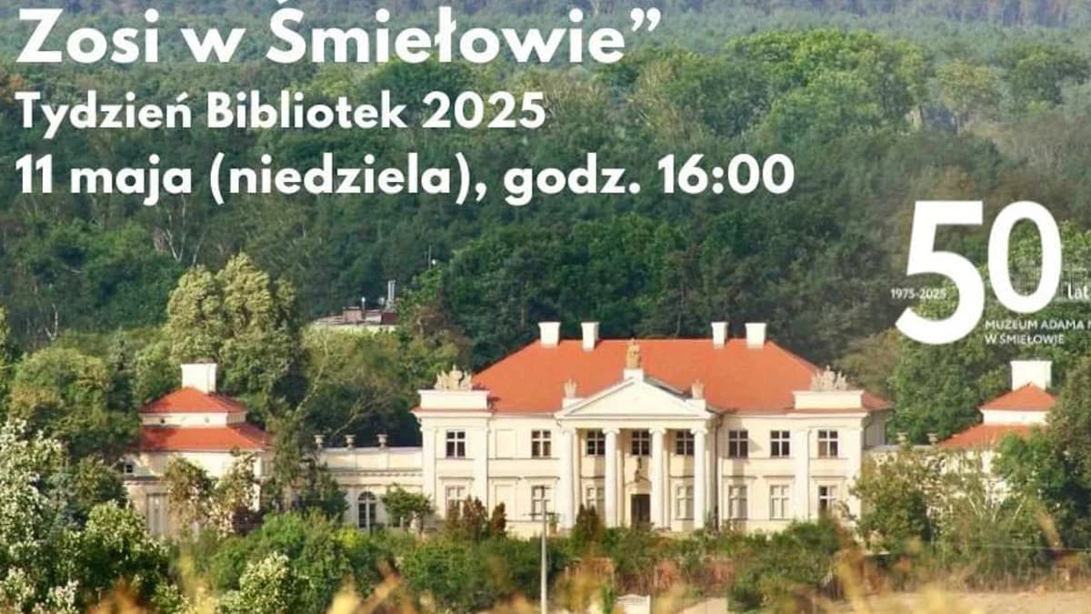Plener w "Ogródku Zosi" dla najmłodszych w Śmiełowie na Tydzień Bibliotek. Warto się pośpieszyć z zapisami