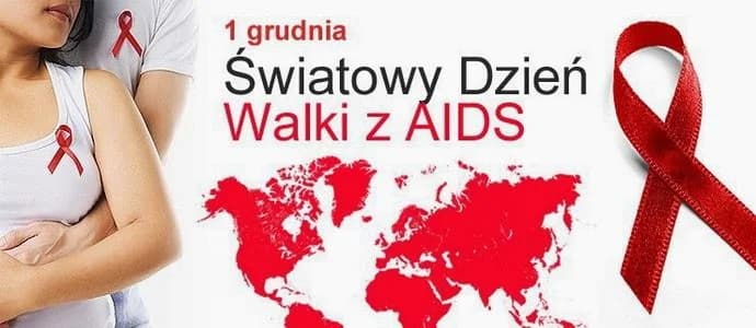 Pierwszego grudnia obchodzimy Światowy Dzień AIDS. Przypnij sobie i udostępnij Czerwoną Kokardkę