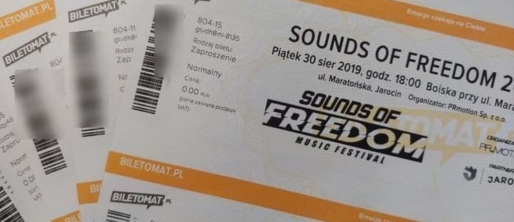 Zgarnij bilet na SOUNDS OF FREEDOM! Co trzeba zrobić?
