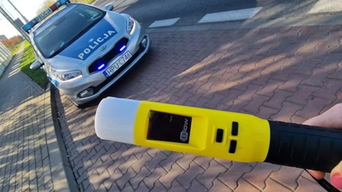Kolejny pijany na drodze. Policjanci szybko zareagowali