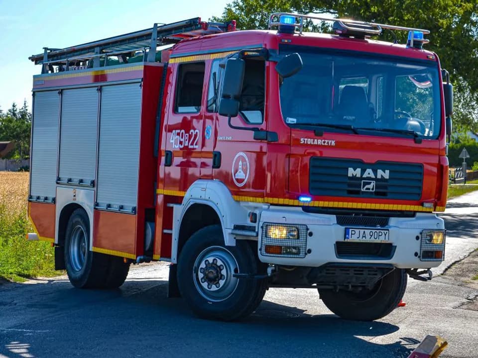 Pożar w jednym z zakładów w Jaraczewie