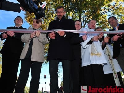 Otwarcie ścieżki rowerowej Jarocin-Cielcza-Mieszków