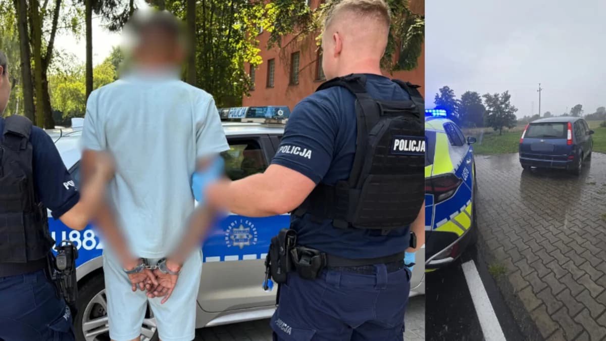 Pędził Fordem, doprowadził do kolizji i uciekał policji. Sąd bezwzględny dla 31-latka