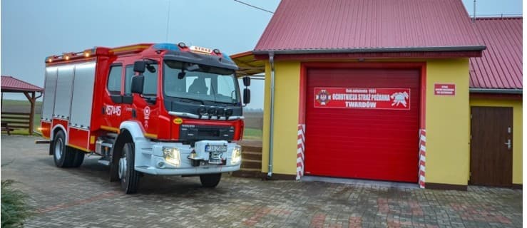 Nowy wóz bojowy przyciąga młodych druhów