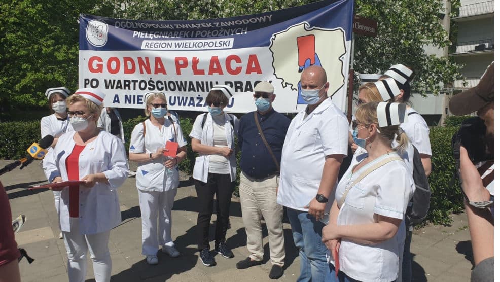 Wielki protest medyków w Warszawie. Będą związkowcy z Jarocina