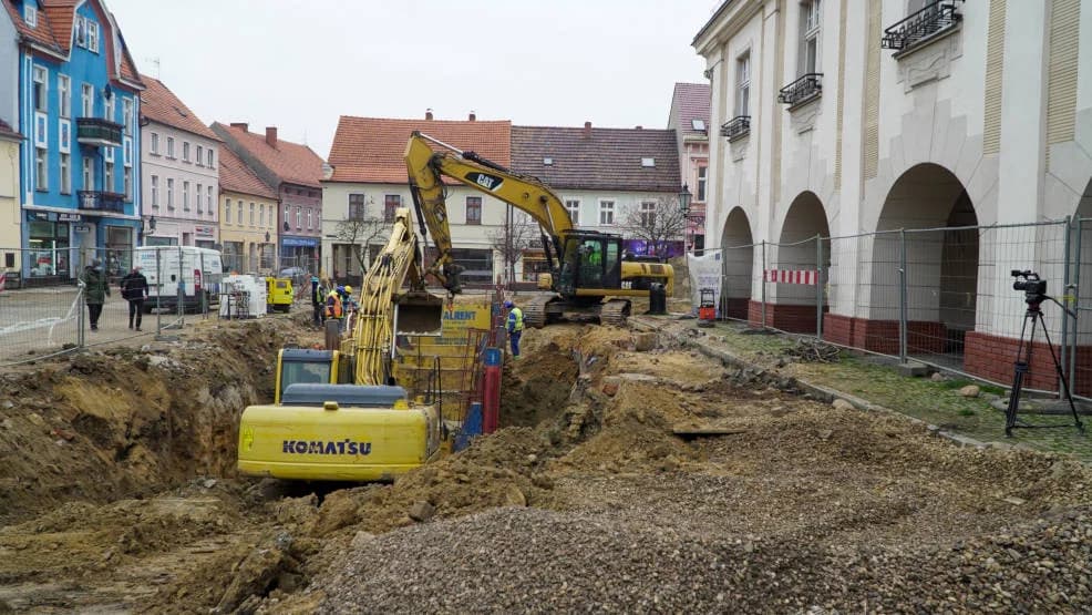 Wymiana sieci gazowej spowoduje utrudnienia w centrum Jarocina [ZDJĘCIA]
