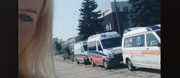 Jarocinianka pokazała film z planu. W tle widać karetki pogotowia [WIDEO]