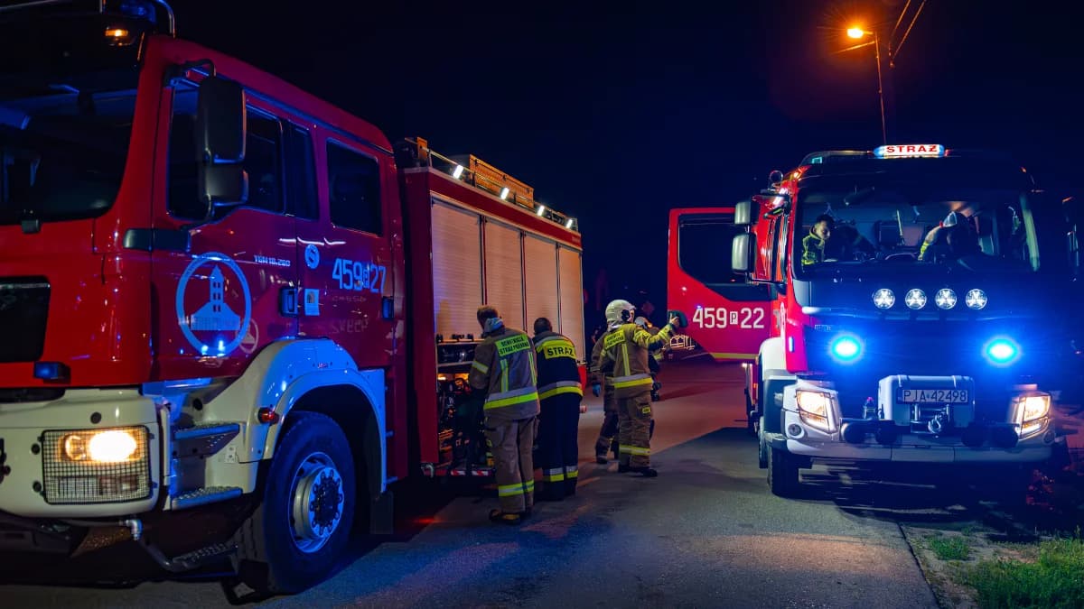 Przerażający krzyk dziecka w środku nocy. Na osiedle wezwano służby