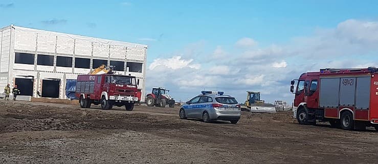 Spadł z wysokości. Jarocińscy strażacy ruszyli na ratunek
