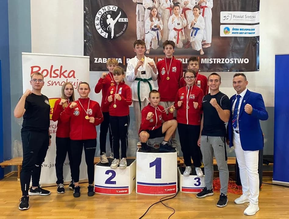 Medal taekwondzistki w Środzie Wlkp.