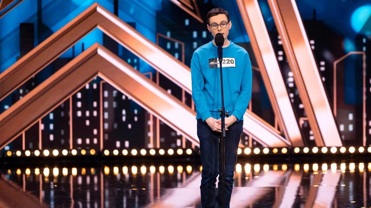 Wojciech Tobolski z Jarocina w "Mam Talent" TVN. Chylińska: Chcę mieć koszulkę z twoim nazwiskiem