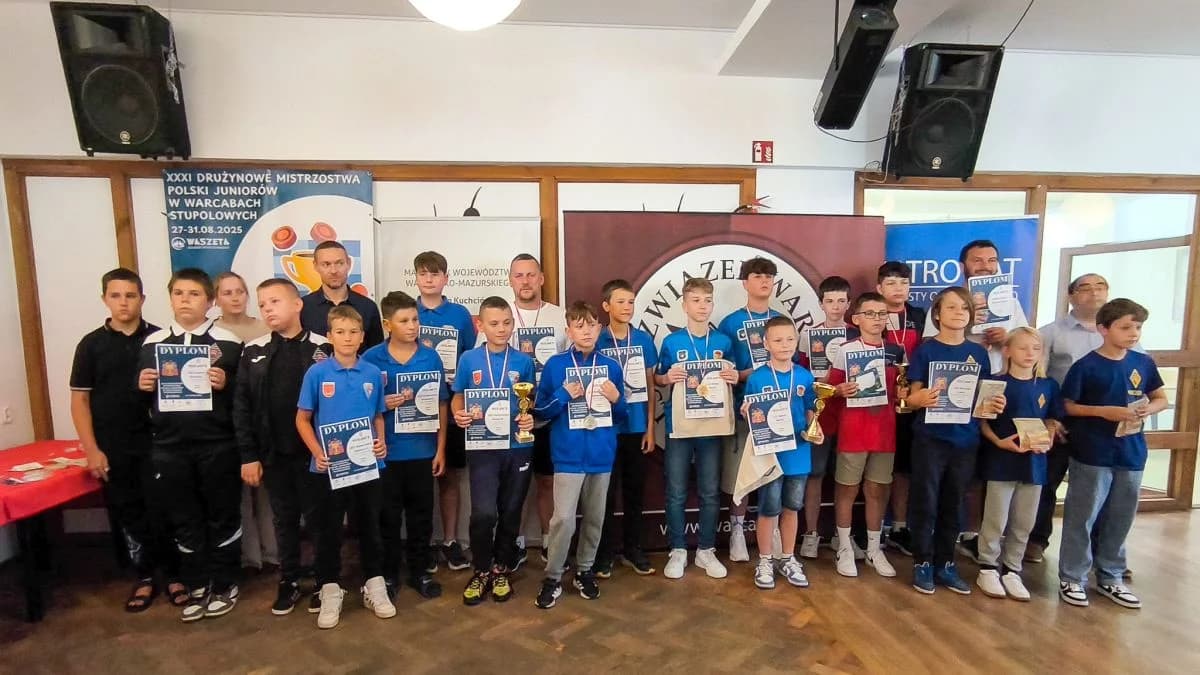 Udane mistrzostwa Polski juniorów w wykonaniu zawodników Komorzanki