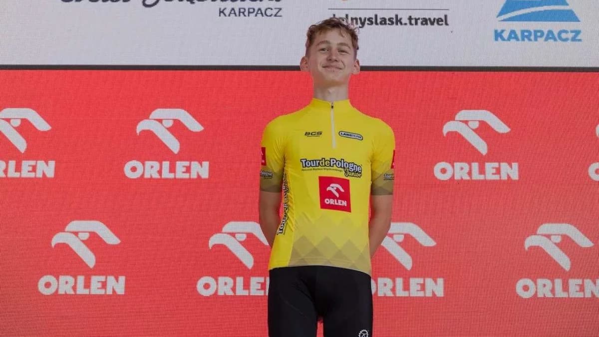 Marcel Paterski trzecim kolarzem Tour de Pologne Junior