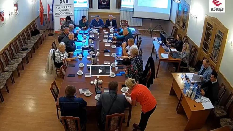 Przewodniczący zwołał sesję absolutoryjną Rady Powiatu Jarocińskiego