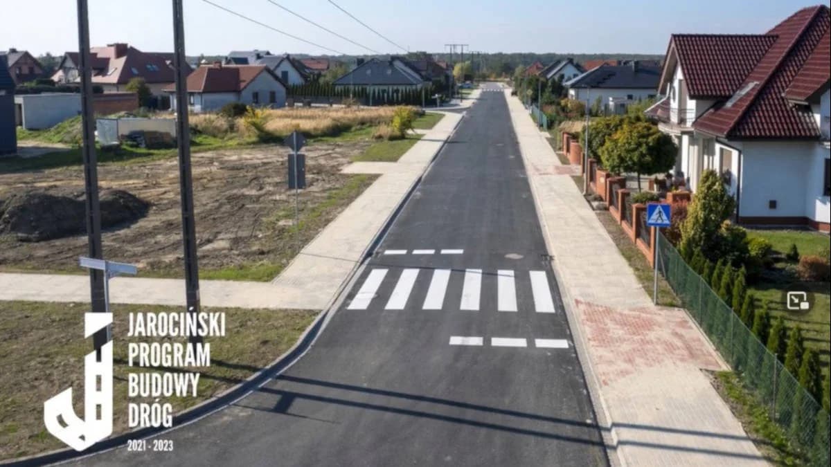 Ostatni rok realizacji Jarocińskiego Programu Budowy Dróg Lokalnych i Osiedlowych