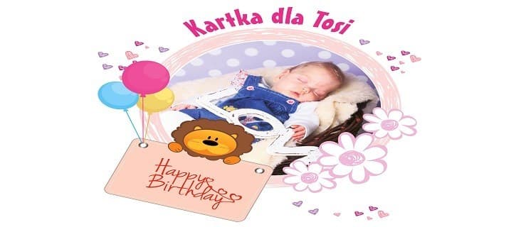 Podaruj kartkę Tosi