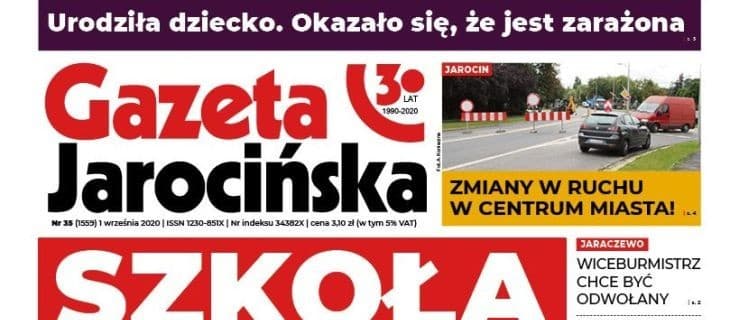 Gazeta Jarocińska - nowe wydanie. Zobacz, co przeczytasz w numerze