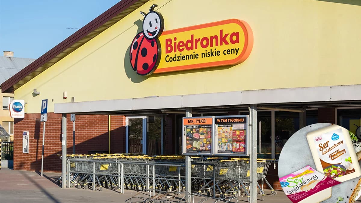 Ten ser z jarocińskiej mleczarni trafił na półki w Biedronce