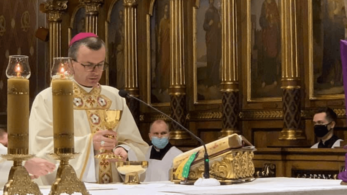 Uroczysty ingres biskupa kaliskiego Damiana Bryla