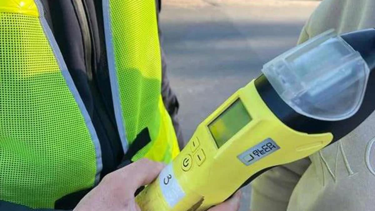 Jarocińscy policjanci zatrzymali pijanego rowerzystę dwa razy w ciągu godziny