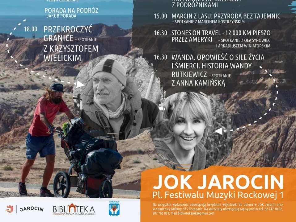 Jarociński Festiwal Podróżniczy "Na walizkach" po raz trzeci. Zobacz program
