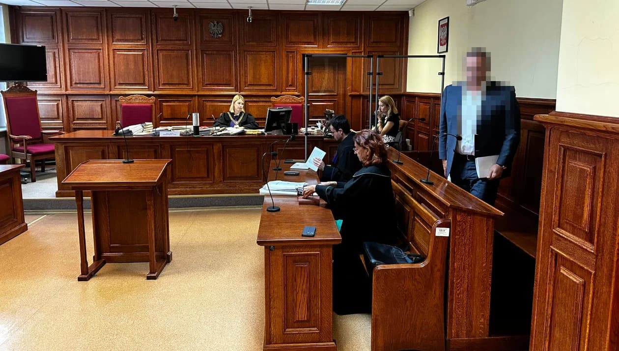 Sąd uznał Adama P. za winnego. "Nie zgadzam się z wyrokiem"