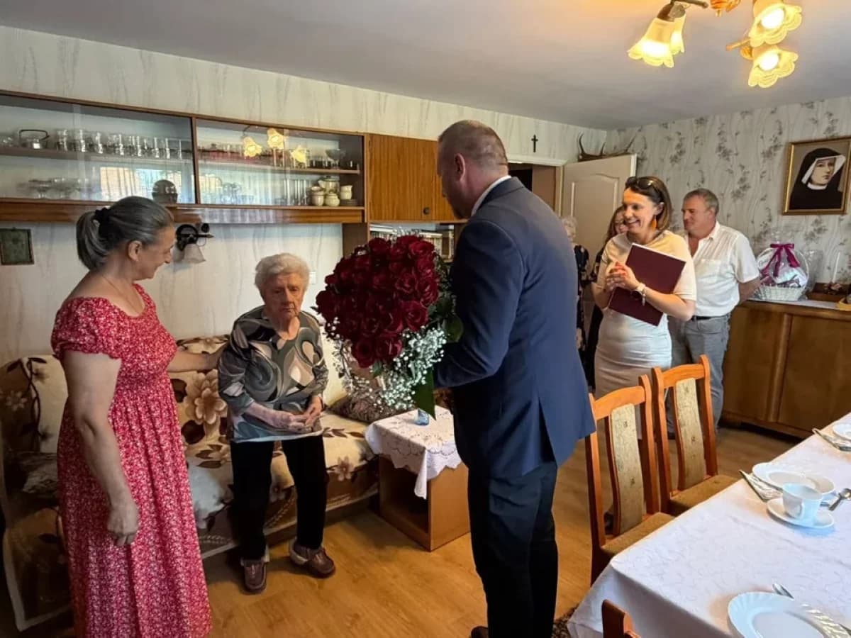 Urodziła się w 1926 roku, przeżyła wojnę. Dziś pani Stefania z Żerkowa świętuje 100. urodziny