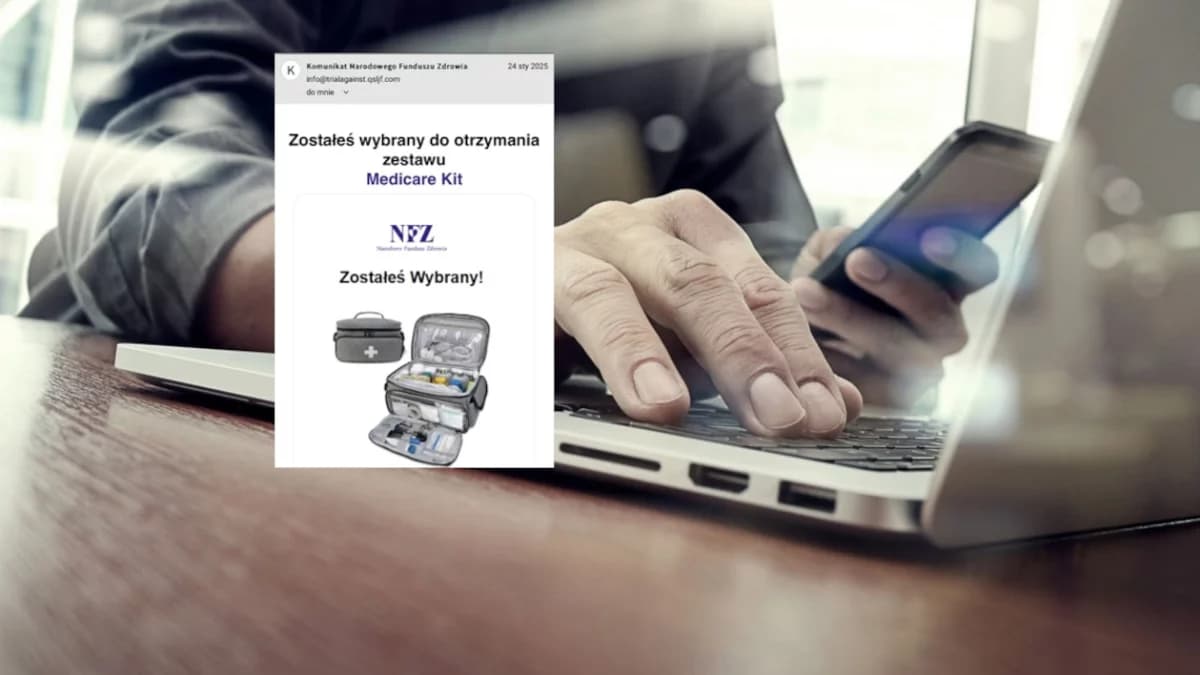 Proponują darmową apteczkę. NFZ ostrzega, że to może być próba wyłudzenia danych i pieniędzy
