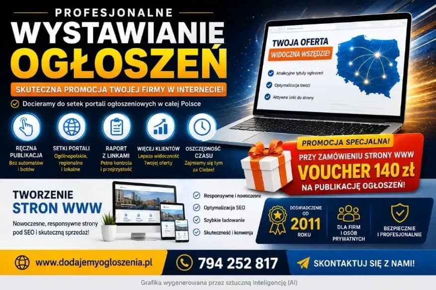 Zdjęcie 2 z 2: Promowanie ogłoszeń na portalach ogłoszeniowych