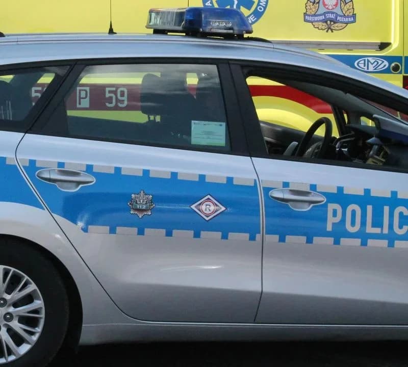 Kolizja w Piekarzewie. Jarociniak nie posiadał uprawnień do kierowania