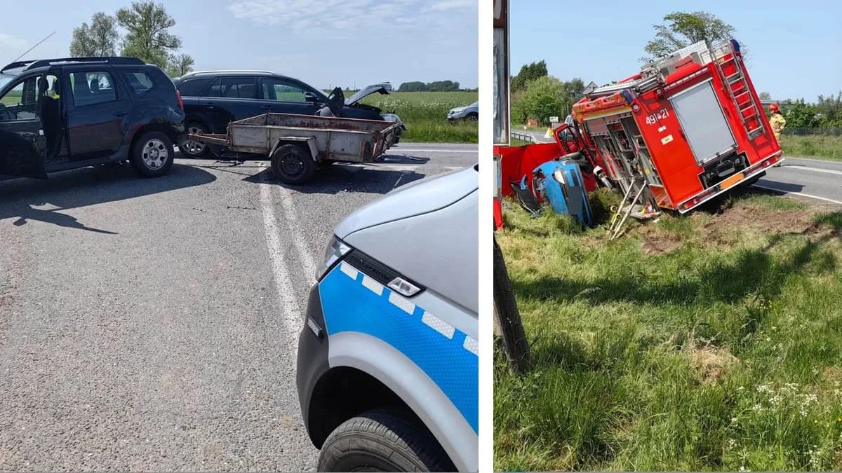 Tragiczny bilans piątku. Dwa wypadki śmiertelne na drogach powiatu krotoszyńskiego