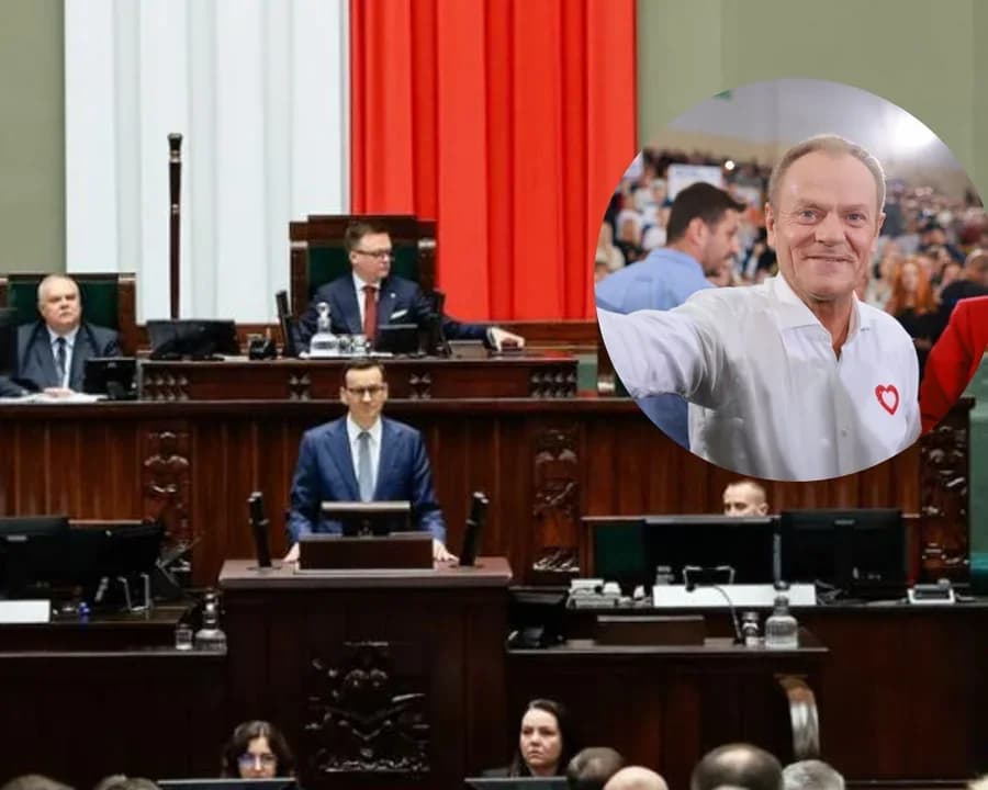 Rząd Mateusza Morawieckiego bez wotum zaufania. Donald Tusk ponownie premierem